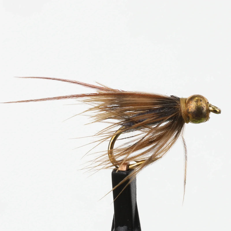BeadHead Caddis Pupa Gray