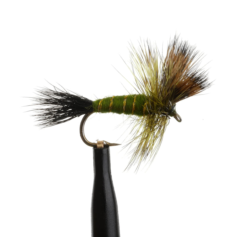 Green Drake Hair-Wing Wulff Natural