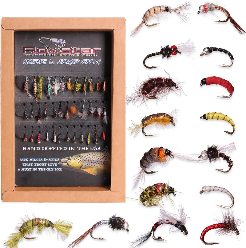 Midge & Scud 36 Pack