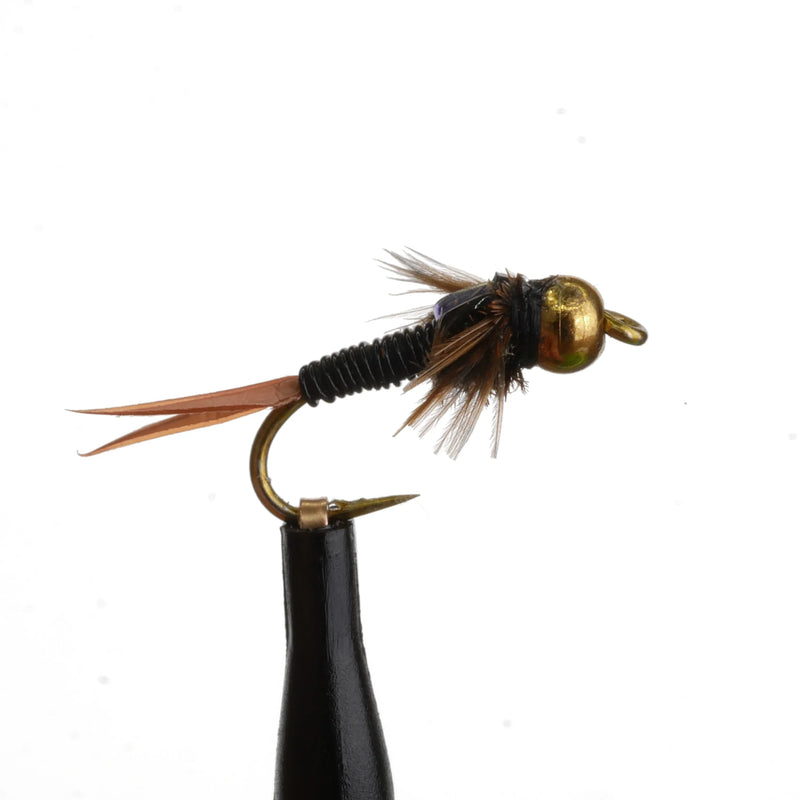 Beadhead Copper John Black