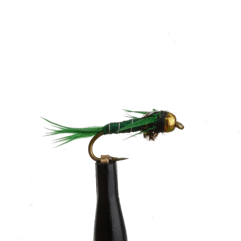 Beadhead Lightning Bug Green