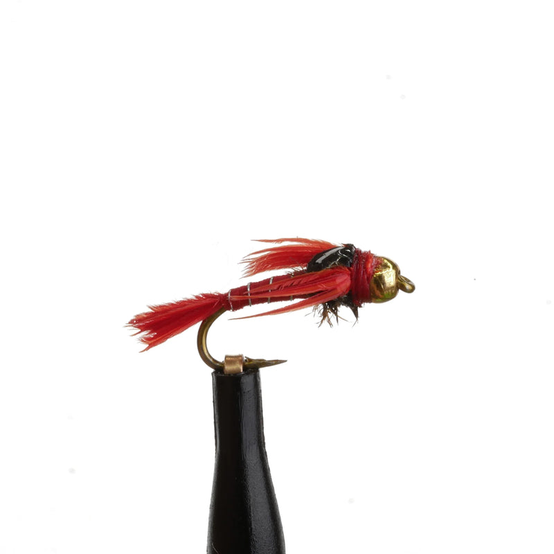 Beadhead Lightning Bug Red
