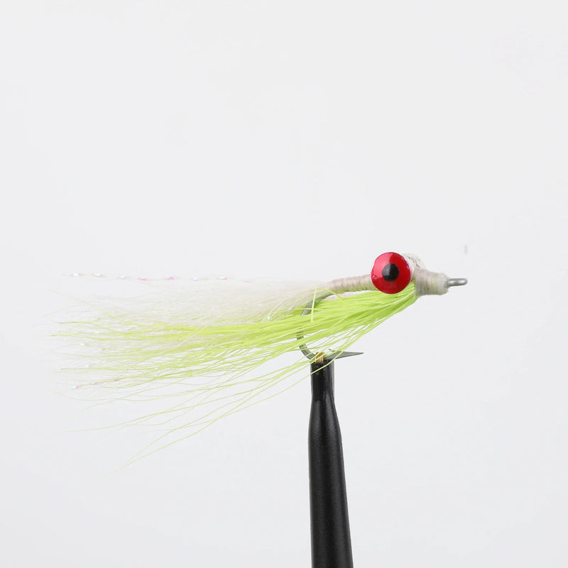 Clouser Minnow Chartreuse/White