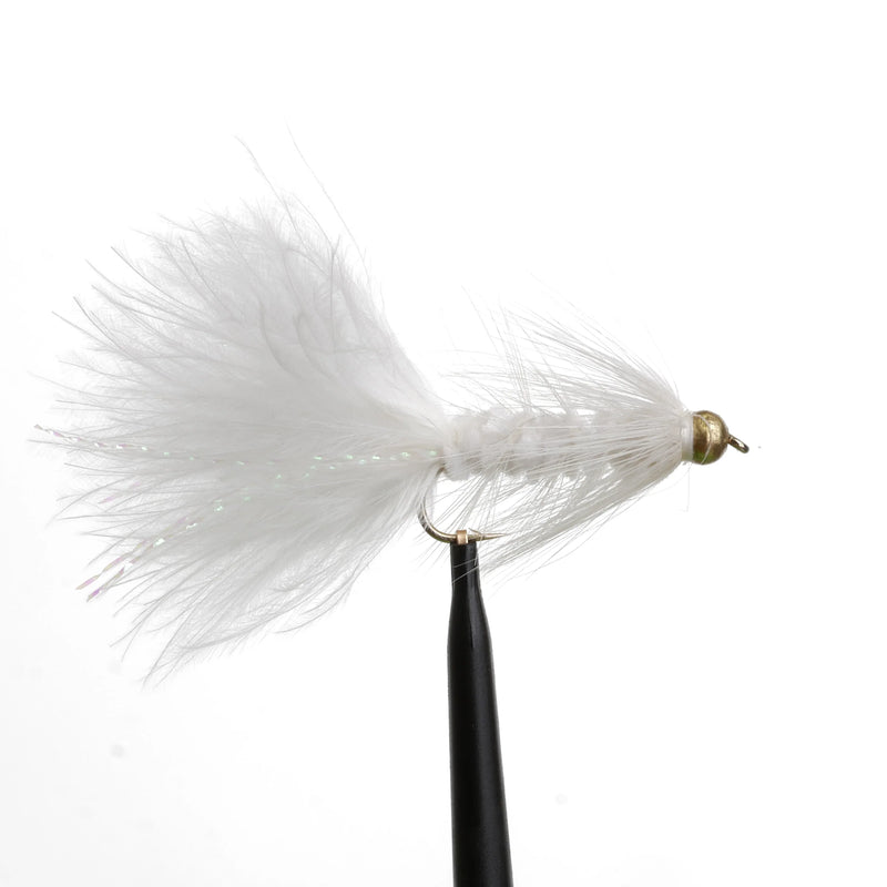 BeadHead Woolly Bugger White