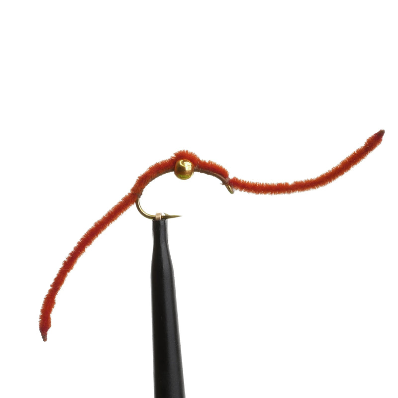 BeadHead San Juan Worm Brown