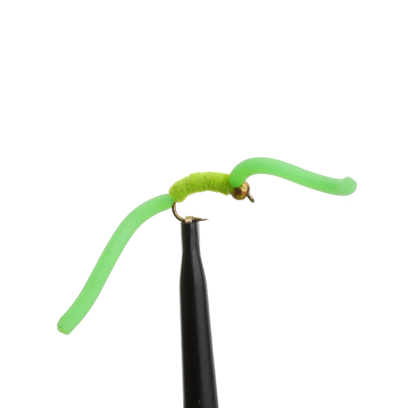 BeadHead Squirmy Worm FlGreen