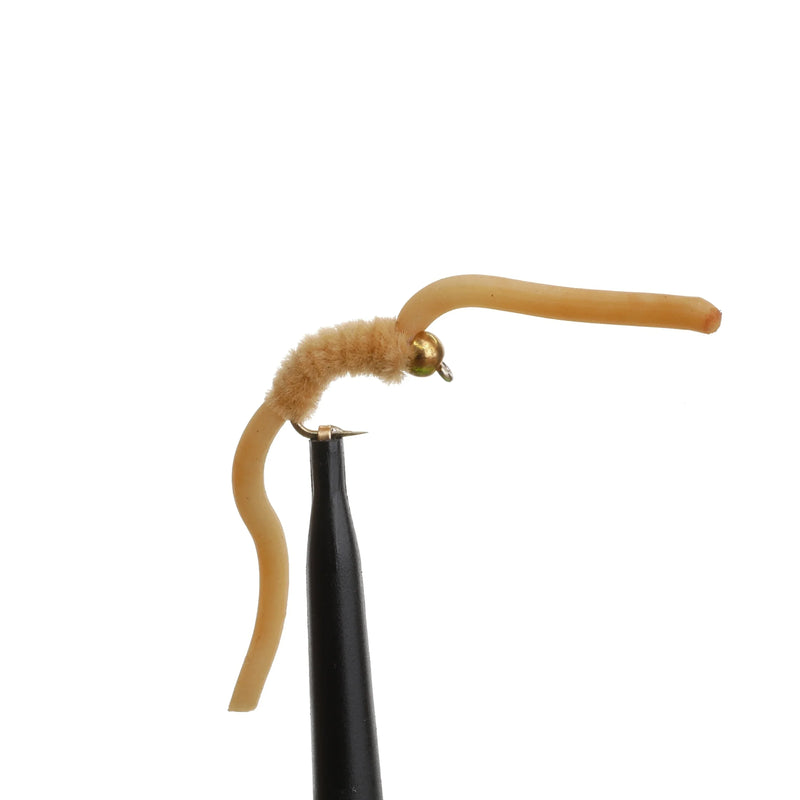 BeadHead Squirmy Worm Tan