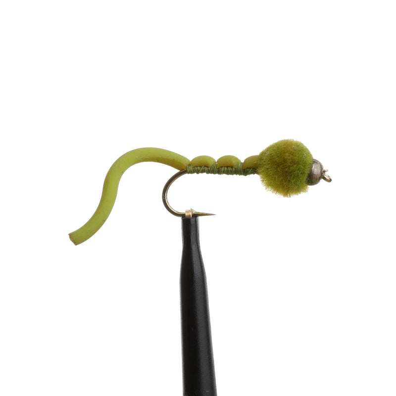 BeadHead Egg Sucking Squiggly Olive
