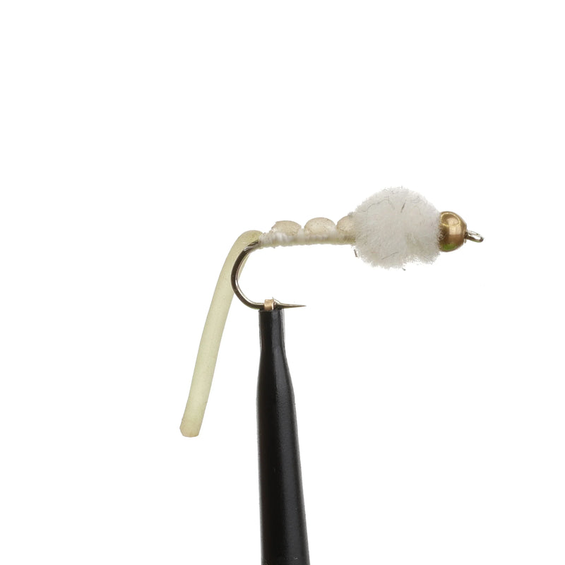 BeadHead Egg Sucking Squiggly White