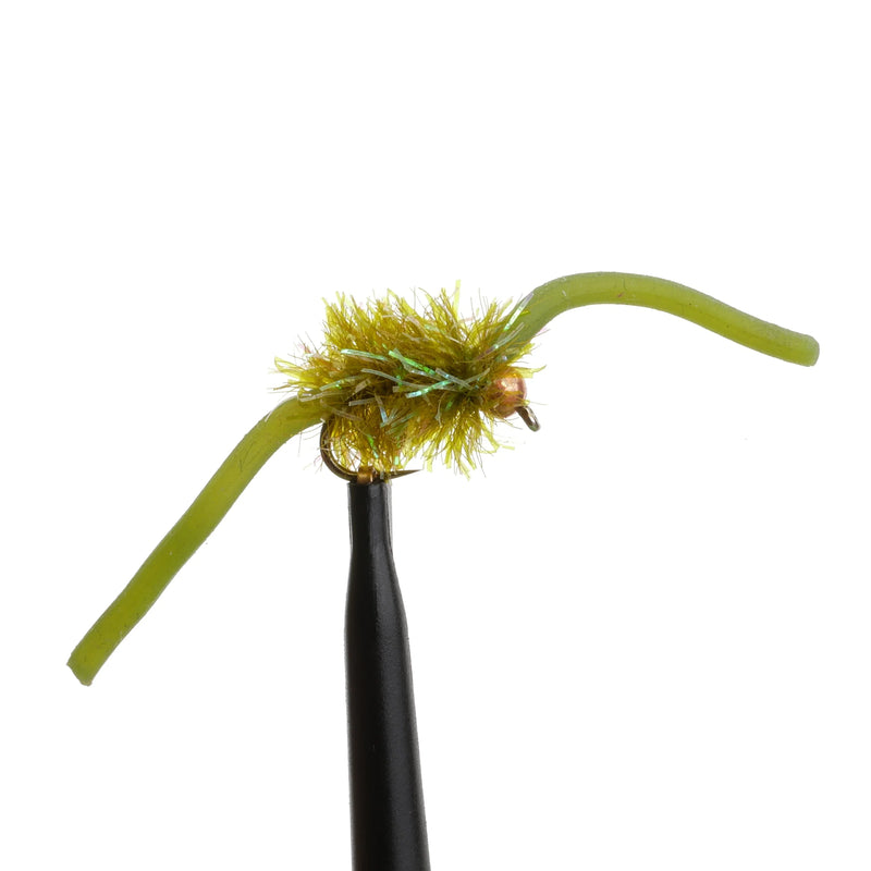 BeadHead Estaz Egg Worm Olive