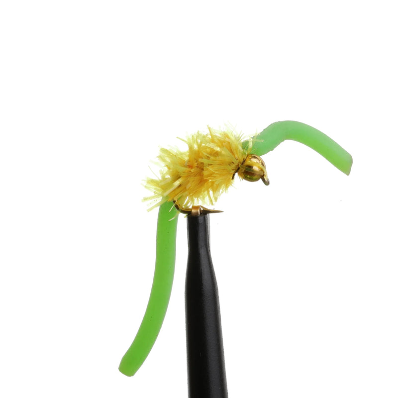 BeadHead Estaz Egg Worm Yellow